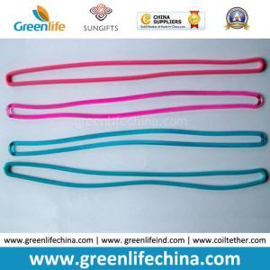 China PVC Round Rope Luggage Hang Tag Accessory Loop Straps factory