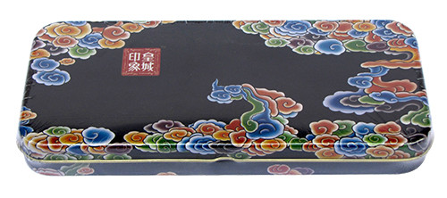 Custom Pencil Tin Box With CMYK Printing , Colorful Metal Pencil Case