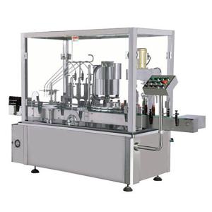 China Glass And Plastic Milk Bottle Liquid Filling Machine , Air Jet Bottle Washing Machine factory
