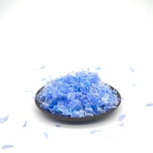 China Cold And Hot Washed RPET Flakes Scraps Plastic Clear Green White Blue For Bottle Making factory