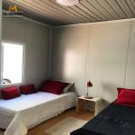 Waterproof Sandwich Panel Container House For Construction Site Workers