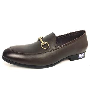 China Patent Fashion Dress Mens Leather Loafers , Mens Formal Footwear Genuine factory
