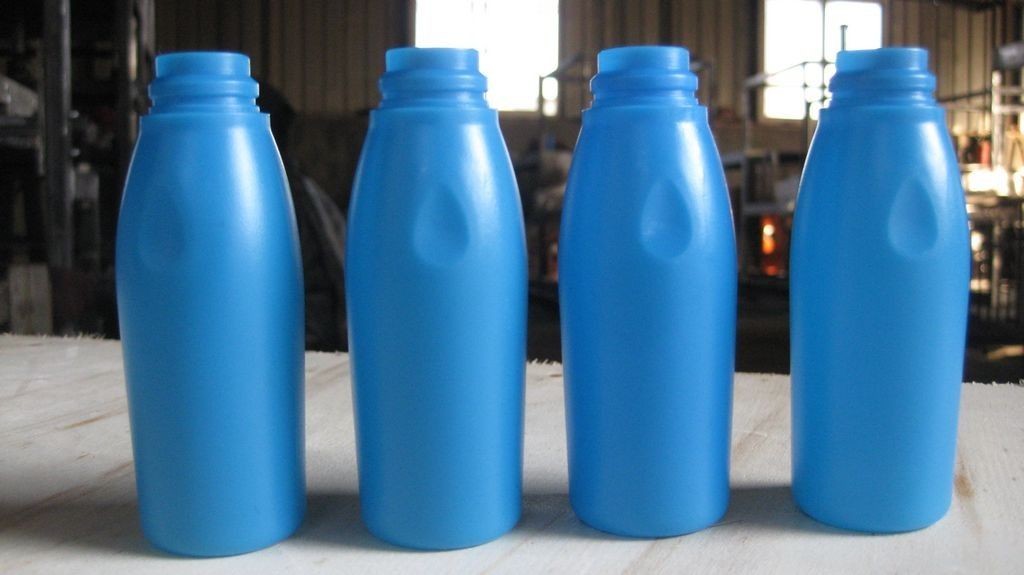 50ML-4L Plastic Bottle Blow Molding Machine MP70D-3T With View Strip For Detergent Bottle