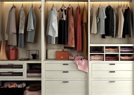 2500mm Master Bedroom Closet Designs High Swing Door Cabinet With Mirror And