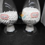 Hardness 9 Inert Alumina Porcelain Balls Uses Grinding And Polishing Material
