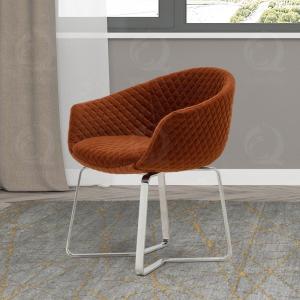 China Fabric 0.22cbm Luxury Dining Table Chairs 54x64x92cm Nordic Style factory