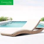 Sun Lounger Hotel Patio Modern Resort Beach Chaise Villa Pool Lounge Chairs