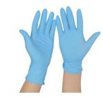 Anti Bacterial Disposable Nitrile Gloves Smooth Nitrile Butadiene Gloves