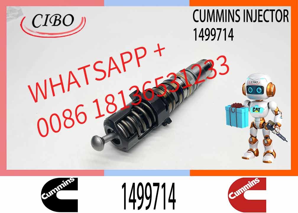 Common Rail Diesel Injector Diesel Fuel Injector 1499714 For Cummins QSX15 ISX15 X15 DT12.11L01 Engine