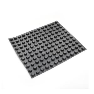 China 40kg-60kg Volume Green Roof Hdpe Hard Composite Plastic Drainage Sheet Board Mat for Hotel factory