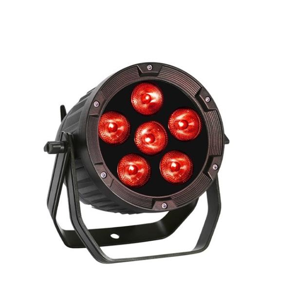 6pcs LED Par Battery Light LCD Screen Waterproof Battery IRC Par Light Remote