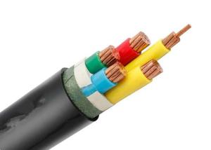 China Indoor LV Armoured Mains Cable , 5 Core Pvc Armored Cable Lead Free factory