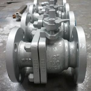 China class150 wcb flange ball valve factory