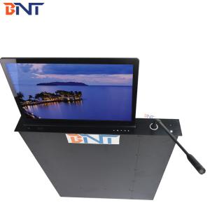 China Smart Operation Motorized Monitor Lift For High Class Office Meeting Room factory