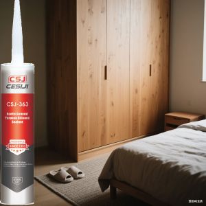 China Acetic Fast Curing Silicone Sealant One Component Flexible Bond Waterproof factory