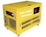 Extremely quiet gasoline generator set 15kva