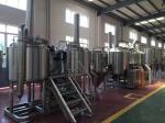 3 Phase Small Commercial Brewing Equipment 100L - 1000L For Restaurant Pub