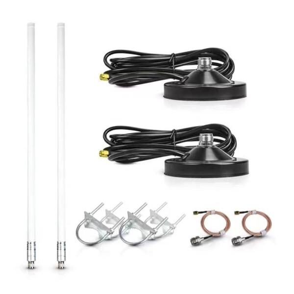 Outdoor Fiberglass Antenna 5.8dbi 8dbi 10dbi 868MHz 915MHz Lora for Cable type