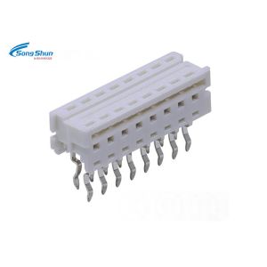 DIP IDC Ribbon Cable 2.54mm Picth Connector Micro Match For PCB Hard Disk