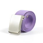 Unisex 130cm Military Cotton Fabric Belt Web Braided Woven Belt