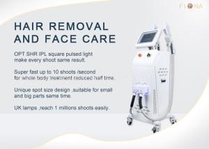 China Professional OPT SHR Hair Removal Machine For Brown Skin Fast Speed 2500W factory