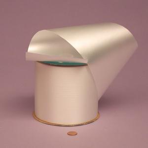 China Type Writing Ribbon Roll 100mm Bright Color Wrapping Wide Curling Ribbon factory