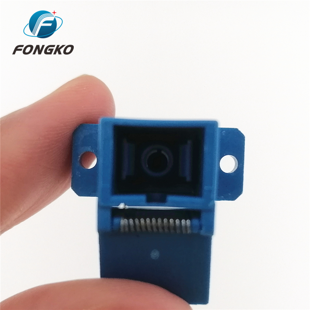 Wholesale Cheap Price SC/UPC- SC/UPC Adapter with Flange SC Simplex Auto Shutter Fiber Optic Adapter