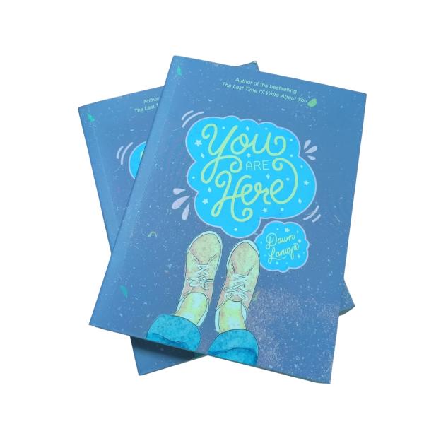 120gsm Uncoated Woodfree Novel Book Printing Service With Matte Lamination 272