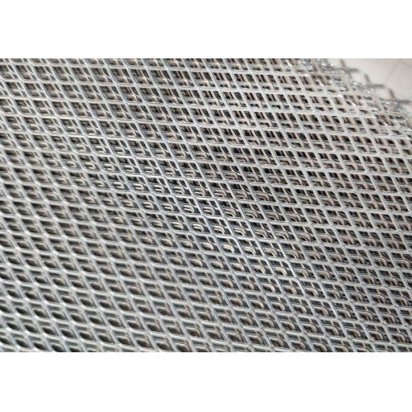 China 2mm Thick Length 1000mm Aluminum Expanded Metal Sheet For Ceiling factory