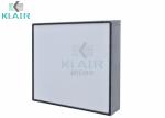 Glass Fiber Pleated Hepa Filter , Air Filter For Industrial Hvac System