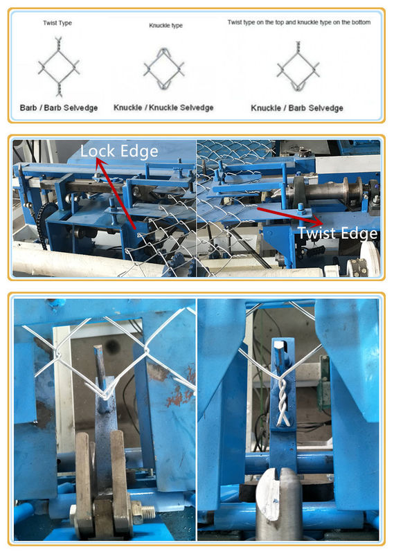 Best price Diamond Shape Mesh Chain Link Fence Making Machine Mechanical Automatic Roll Wire Mesh India