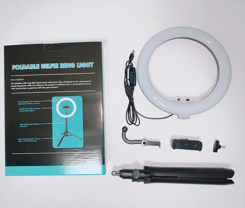 175cm 68 Inch Selfie Ring Fill Light , Selfie Led Ring Light With Tripod Stand