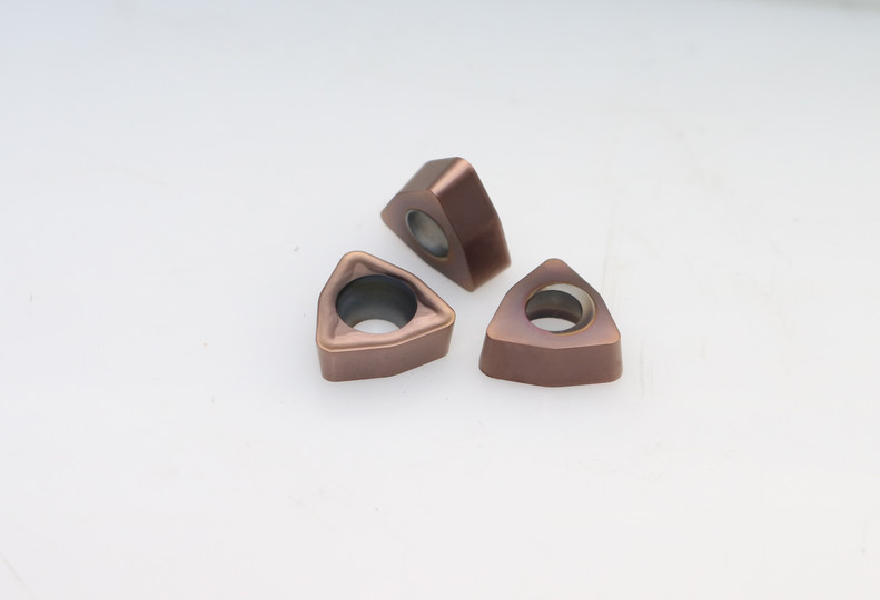 WCMX030208FN Cnc Turning Tools Inserts , Tungsten Indexable Inserts Used In Cnc Tooling