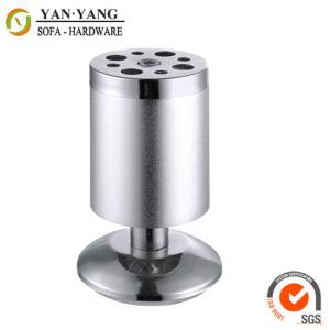 China 80mm high durable silver sand metal legs metal adjustable furniture cabinet legs SL-198 factory
