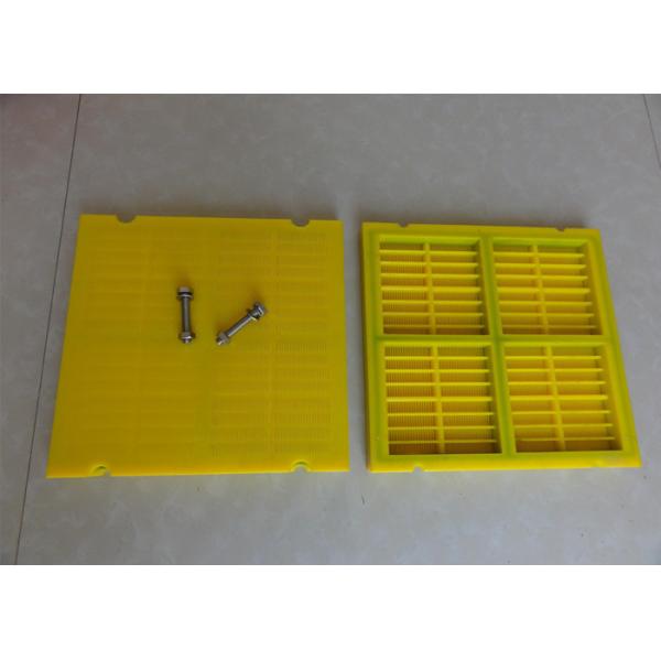 China 610mmx305mmx45mm Polyurethane Screen Panel Coal Washing And Tailiing Dewatering factory