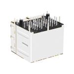LPJG27037A4NL 1000 Base-T 2x2 Port RJ45 Magnetic Jacks Green&Yellow/Green&Yellow