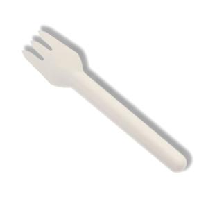 China OEM Sugarcane Bagasse Cutlery Sugarcane Fork Grease Resistant factory