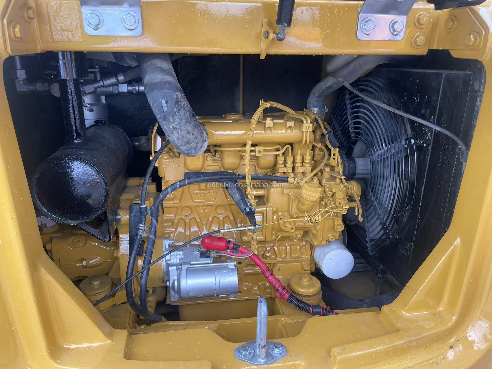 yellow paint original color used mini excavator used cat305.5e for sale