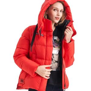 China FODARLLOY 2022 innovative products Warm Hooded Lady Thin Cotton-padded Jacket Women Coat Lightweight Luxury Down Foldable Jacket factory