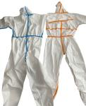 Mutiple Size Full Body Disposable Coveralls , Disposable Work Coveralls