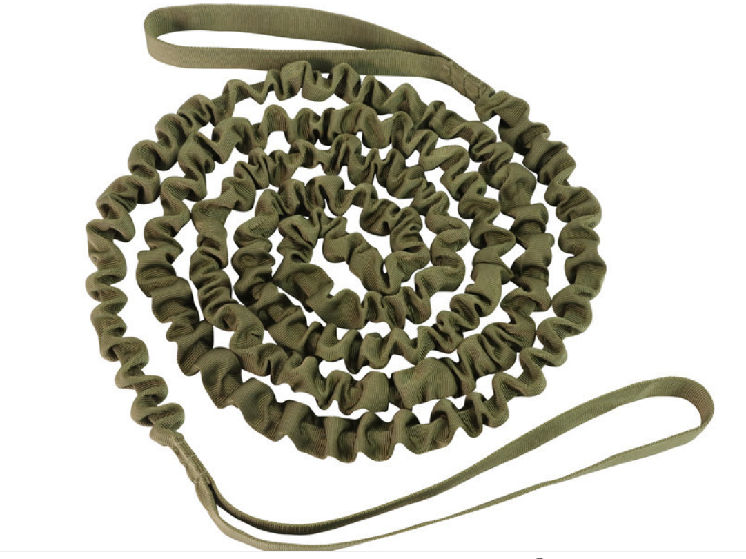 High Stretch Outdoor Bike Tow Rope with Saddle Triangle Bag and Traction Function