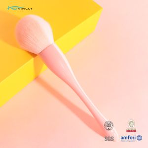 Kinlly Plastic Handle Makeup Brush Flawless Single Facial Makeup Brush