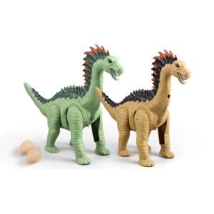 China Finished Goods Children's Toy Dinosaur with Long Neck Laying Eggs and Walking Feature factory