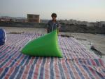 Custom High Density, PVC Tarpaulin Inflatable Paint Bunker Trampoline Combo