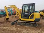 Hydraulic PC60-7 6T Japan Used Komatsu Mini Excavator