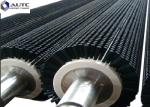 Food Cylindrical Roller Brush Electric Conveyor Motorized Belt Cleaner