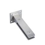 Industrial Tempered Glass Spigot Balustrade with Stainless Steel Pool Fence