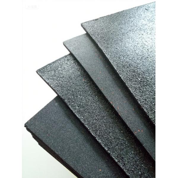 China Interlocking Design Eco-Friendly Rubber Floor Mat Gym Interlock Rubber Tile Gym Rubber Floor Mats Roll for Multi-Purpose factory