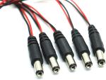 9V Battery Snap Clip Connector To DC Male 5.5x2.1mm Barrel Jack Power Cable for
