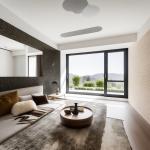 Modern Aluminum Clad Casement Windows Heat Insulation Customized